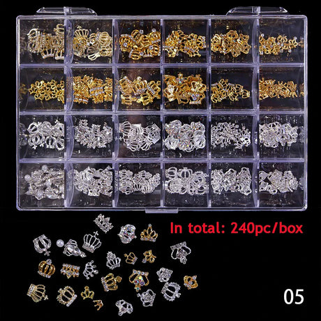 2800pcs Luxury Shiny Diamond Nail Art Rhinestones Crystal Decorations Set AB Glass 1pcs Pick Up Pen In Grids Box 21 Shape