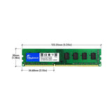 DDR3 8GB 4GB 1333Mhz 1600MHz Ram Desktop Memory 240pin 1.5V DIMM PC3 12800U PC3 10600U ddr3 ram 8gb Memoria ram