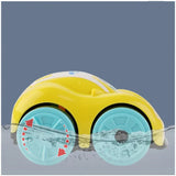 Children Bath Water Playing Toys ABS Clockwork Car Cartoon Vehicle Baby Bath Toy Kids Gift Amphibious Cars Bathroom Floating Toy