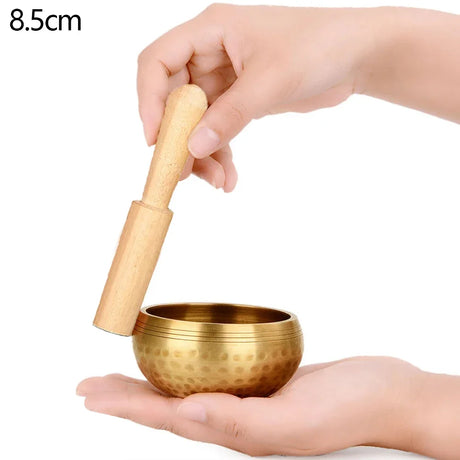 Nepal Tibetan Sound Bowls 7 size Himalayan Buddhist Yoga Meditation Singing Bowl Fengshui