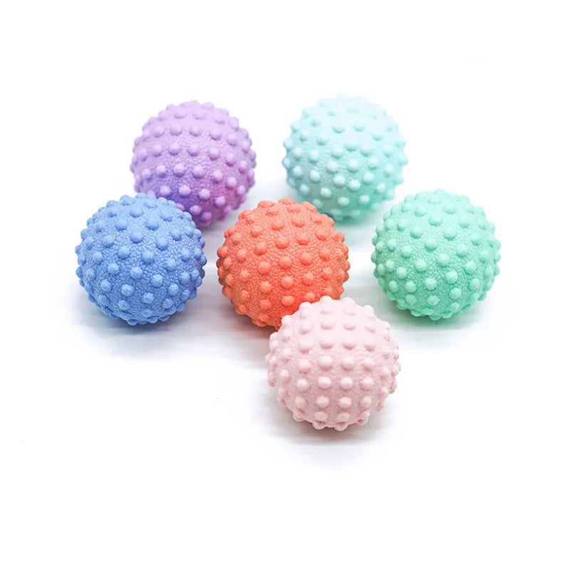 Silica Gel Yoga Single Ball Floating Point Design Acupoint Relaxation Massage Fascia Muscle Fitness Meridian Hand Relieve Pain 