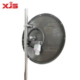 4.9-6.4GHz 32dBi Dual Polarity Parabolic Dish Communication Antenna