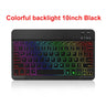 Wireless Bluetooth Keyboard 10inch Backlit Keyboard Backlight  Touchpad Keyboard Mouse For PC IOS Android Windows TV Box iPad