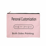 Personal Custom Photo Text Ladies Makeup Bag DIY Fashion Hot Selling Toiletries Pocket Outdoor Wedding Party Birthday Gift