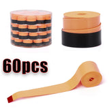 60pcs Smooth Badminton Tennis Overgrips Antislip Fishing Rod Suck Sweat Band Bicycle Handlebar Dumbbells Pingpong Grips Tapes