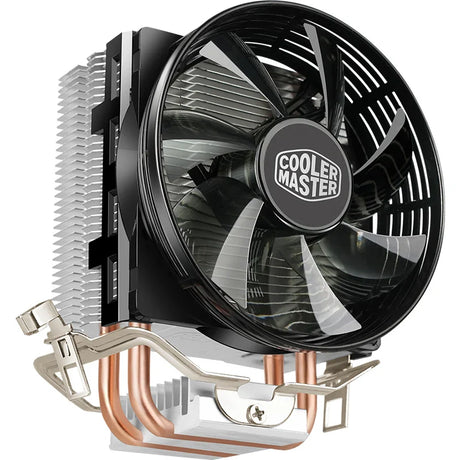 Cooler Master T20 2 Heat pipe CPU Cooler For Intel 775 115X 1200 AMD AM4 Desktop Quiet Radiator Red Light 9.5cm LED Fans