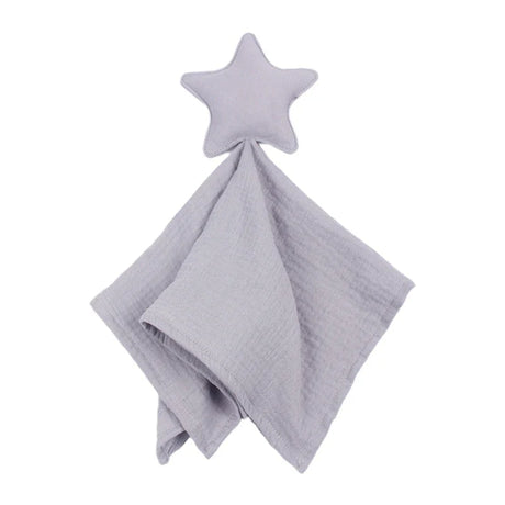 Pure Cotton Muslin Baby Bib Cute Goose Sleeping Dolls Newborn Saliva Towel Soothe Appease Towel Toddlers Burp Cloth Handkerchief