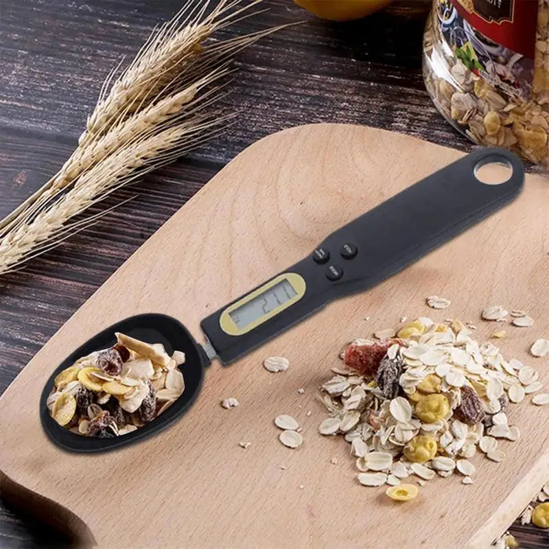 Mini Spoon Scale Digital Kitchen Scale Electronic LCD Food Scale Weight Measuring Spoon LCD  Measuring Tools Scales Bakeware