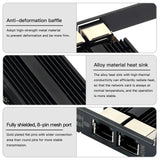 2500Mbps Pcie To RJ45  Intel I226 Network Card 2.5G Gigabit Ethernet Dual Ports 100/1000/2500Mbps Network Card For Desktop