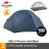 Naturehike Mongar 2 Camping Tent Double Layers 2 Person Waterproof Ultralight Dome Tent