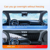 Car snow shield Sunshade sunblock front gear snow shield thickened and lengthened in winter frost protection front windshield