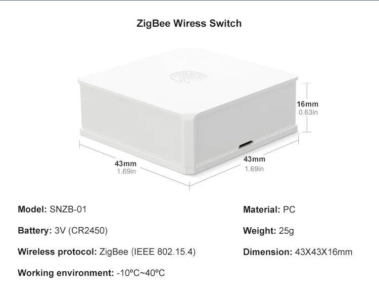 Home Automation Kit Support Alexa SONOFF Zigbee Bridge Gateway Host Easy Micro-Link  Control Security Appliance Control Module