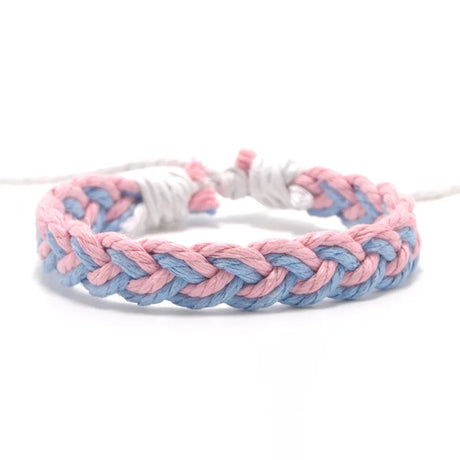 Ethnic Thread Bracelet Retro Handmade Boho Multicolor Braided String Cord Woven Braided Bohimia Friendship Bracelets Women Men