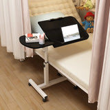 Simple Laptop Desk Bed Computer Desk Floor Mobile Lifting Bedside Table