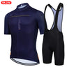 2024 Road Bike Jersey Set Men's Cycling Clothing Summer MTB Team Clothes Short Sleeve Uniform Triathlon Skinsuit Ropa De Hombre