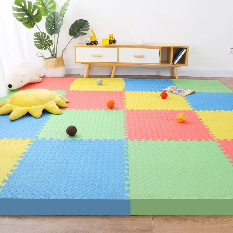 Puzzle Mat Baby Game Mat 60x60cm Play Mats 16PCS Baby Play Mat Baby Activity Gym Game Mats Tatame Baby Rug Floor Mats Foot Mat