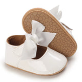 Cute White Lace Baby Girl Princess shoes  Baby Moccasins Moccs Shoes Bow Fringe Rubber Soled Non-slip Footwear Crib Shoes