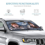 Movie Cartoon Funny Sunshades Reflector Anti Uv Custom Car Sunshade Sun Shade