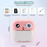 Children Polaroid Kids Camera Instant Print Mini Digital Video Camera for Kids 1080P HD Screen Outdoor Toy Print Thermal Paper