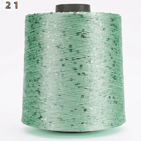 500G Glitter FancyYarn Sequin  Hand Crochet Thread Knitting Clothes Needleworkyarn With Sequins Knitting Yarn Needlework Sequins