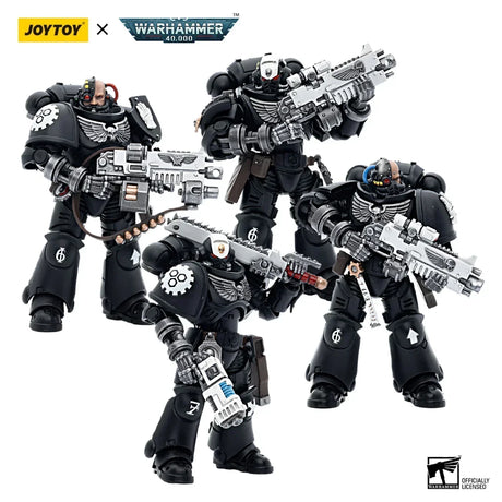 [In-Stock] JOYTOY Warhammer 40k 1/18 Action Figures Ultramarines Intercessors Imperial Fists Blood Angels Anime Military Model