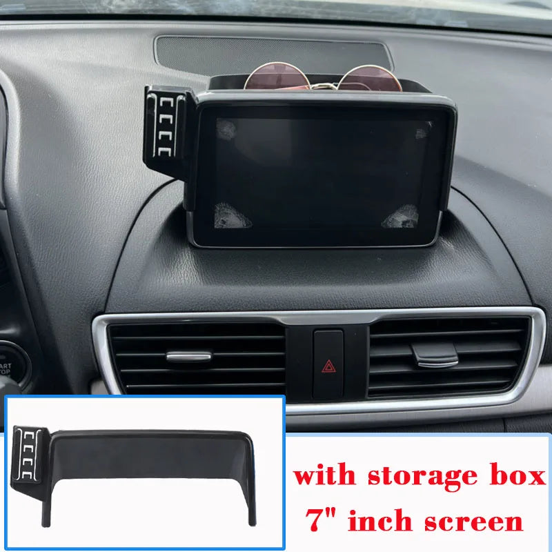 Mobile Phone Holder for Mazda 3 Mazda3 BM BN 2014 2015 2016 GPS Air Vent Clip Cell Stand Support Gravity Car Mount Accessories