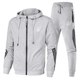 2024 new sik silk Mens Clothing Pullovers Sweater Men Tracksuits Hoodie Two Pieces + Pants Sports Shirts Fall Winter Track suit