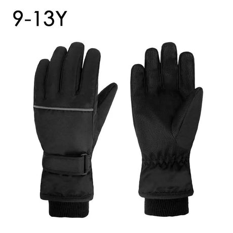 High Quality Kids Ski Gloves Winter Snowboard Snow Children Glove for Boys Girl Waterproof Thicken Mittens Keep Finger Warm 2023