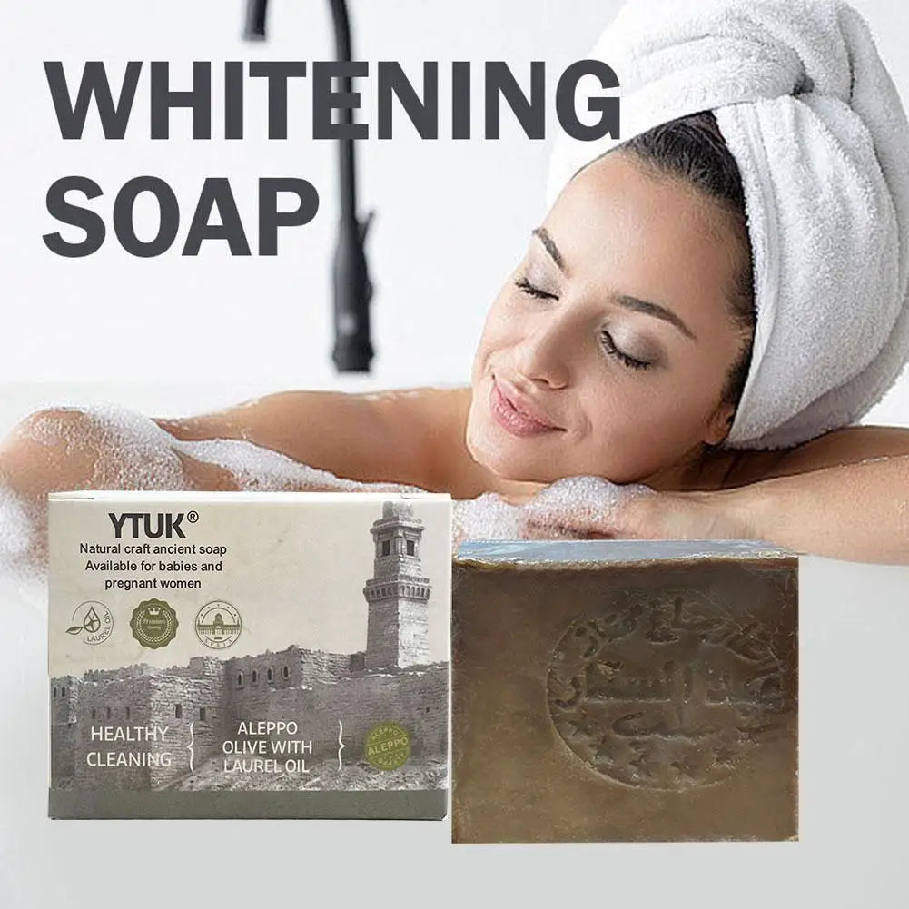 Olive Oil Soap for Healthy Skin: Natural Handmade Soap for Clean, Oil Control, Acne Removal, and Body Care Whitening Soap