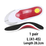 VAIPCOW VIP link Orthopedic insole red white