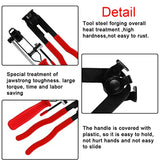 ATV Auto CV Joint Banding Boot Axle Clamp Tool w/ 20PCS CV Half Shaft Boot Band Buckle Clamps Repair Install Tools