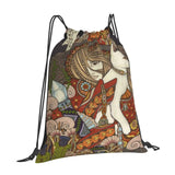 The Visionary Hot Sale Backpack Fashion Bags Ace Of Wands Tarot Cat Owl Creative Creatrix Ideas New Visions Mystical