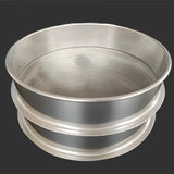 Lab 20cm 12-200 Mesh Stainless Steel Standard Test Sieve Sampling Flour Sieve with Double-layer Punching Frame