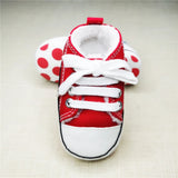 Baby Canvas Classic Sneakers Newborn Print Star Sports Baby Boys Girls First Walkers Shoes Infant Toddler Anti-slip Baby Shoes