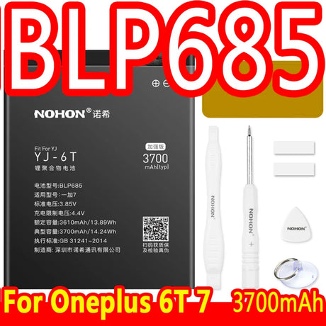 NOHON Battery For Oneplus 7 Pro 8 6 6T 5 5T Bateria One Plus 1+ BLP637 BLP657 BLP699 BLP685 BLP759 BLP761 Replacement Batteries