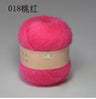 6 Balls Angora Mohair Wool Yarn for Knitting Soft Plush Cashmere Hand Crochet Lanas DIY Scarf Sweater Thread Freeshipping Sales