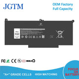 7000Mah 7480 7490 Battery F3YGT Laptop Battery for Dell Latitude 12 7000 7280 7290/13 7000 7380 7390 P29S002/14 7000 7480 7490