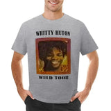 WHITTY HUTON WULD TOOR T-Shirt plain t-shirt funny t shirts plain black t shirts men summer black t-shirt men tees