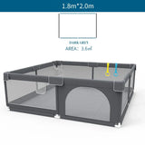 IMBABY Indoor Baby Playpen for Children Kid Ball Pit Toy Plaza Kids Playground Park Toddler Safety Fence for Self Entertainment