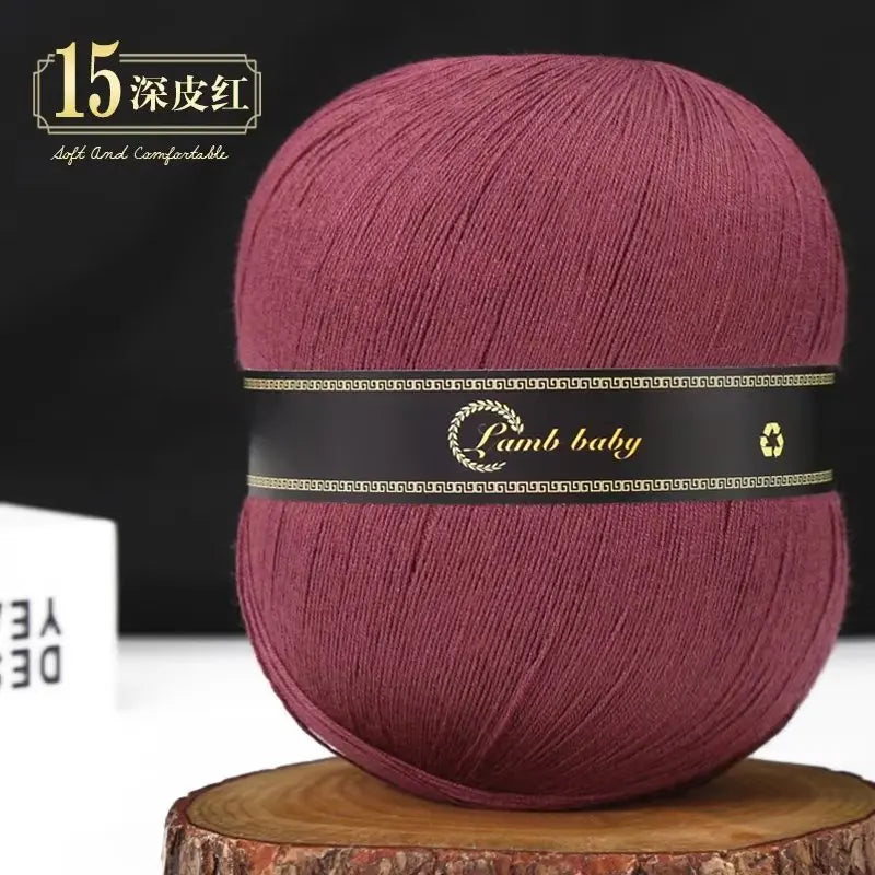 150g Solid Color Silk Cotton Yarn Soft Yarn For Crocheting, Knitting T-shirts Shawls Scarves Accessories And Handicrafts