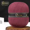 150g Solid Color Silk Cotton Yarn Soft Yarn For Crocheting, Knitting T-shirts Shawls Scarves Accessories And Handicrafts