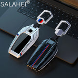 Car Carbon Fibre Key Cover Case Shell For BMW 5 7 Series G11 G12 G30 G31 G32 I8 I12 I15 G01 G02 G05 G07 X3 X4 X5 X7 Accessories