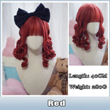 AS  Cosplay Wig With Bangs Synthetic Straight Hair 24 Inch Long Heat-Resistant Pink Wig For Women