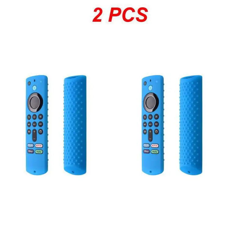 1~4PCS For Amazon Fire TV Stick 4K TV Stick Remote Silicone Case Protective Cover Skin Remote Control Protection Silicone Cover