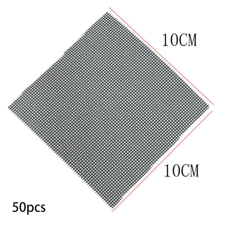 Square Effectively Preventing A Large Amount Of Soil Leakage Glass Fiber Flower Pot Bottom Hole Pad Flower Pot Mat Recycling