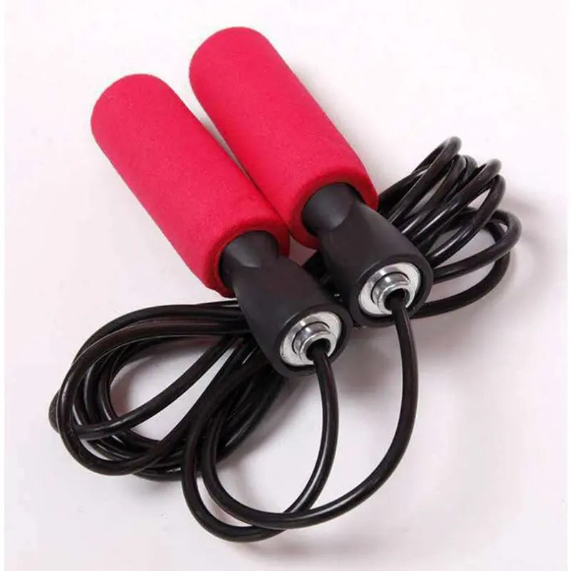 Speed Skipping Rope Sports Unisex Student Fitness Jump Rope Plastic Training Jump Rope Bearing Handle Jump Rope PVC Rope