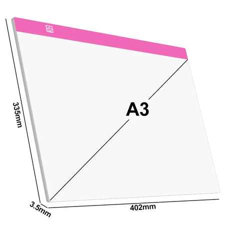 New A3/A4/A5 Three Level Dimmable Led Light Pad Drawing Board Pad Tracing Light Box Eye Protection Easier for Diamond Painting