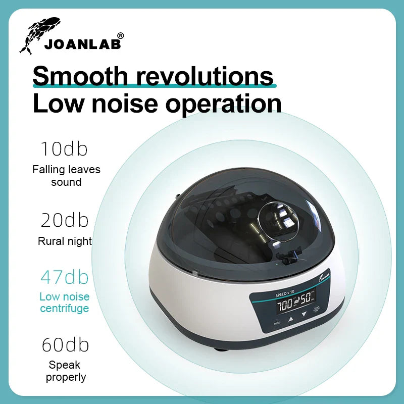 JOANLAB Laboratory Centrifuge Digital Plasma Centrifuge Mini Centrifuge Machine For 0.2/0.5/1.5/2ml Test Tube 4000 rpm 7000 rpm