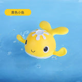 Cute Baby Bath Toy Kids Fishing Toy Set Magnetic Parent-child Interactive Game Swimming Pool Water Play Toy for Children Toddler