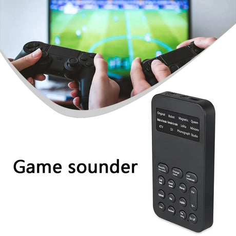 Hot Sale Professional Mini  Voice Changer  Universal Sound Card For Mobile Computer Voice Recording Game